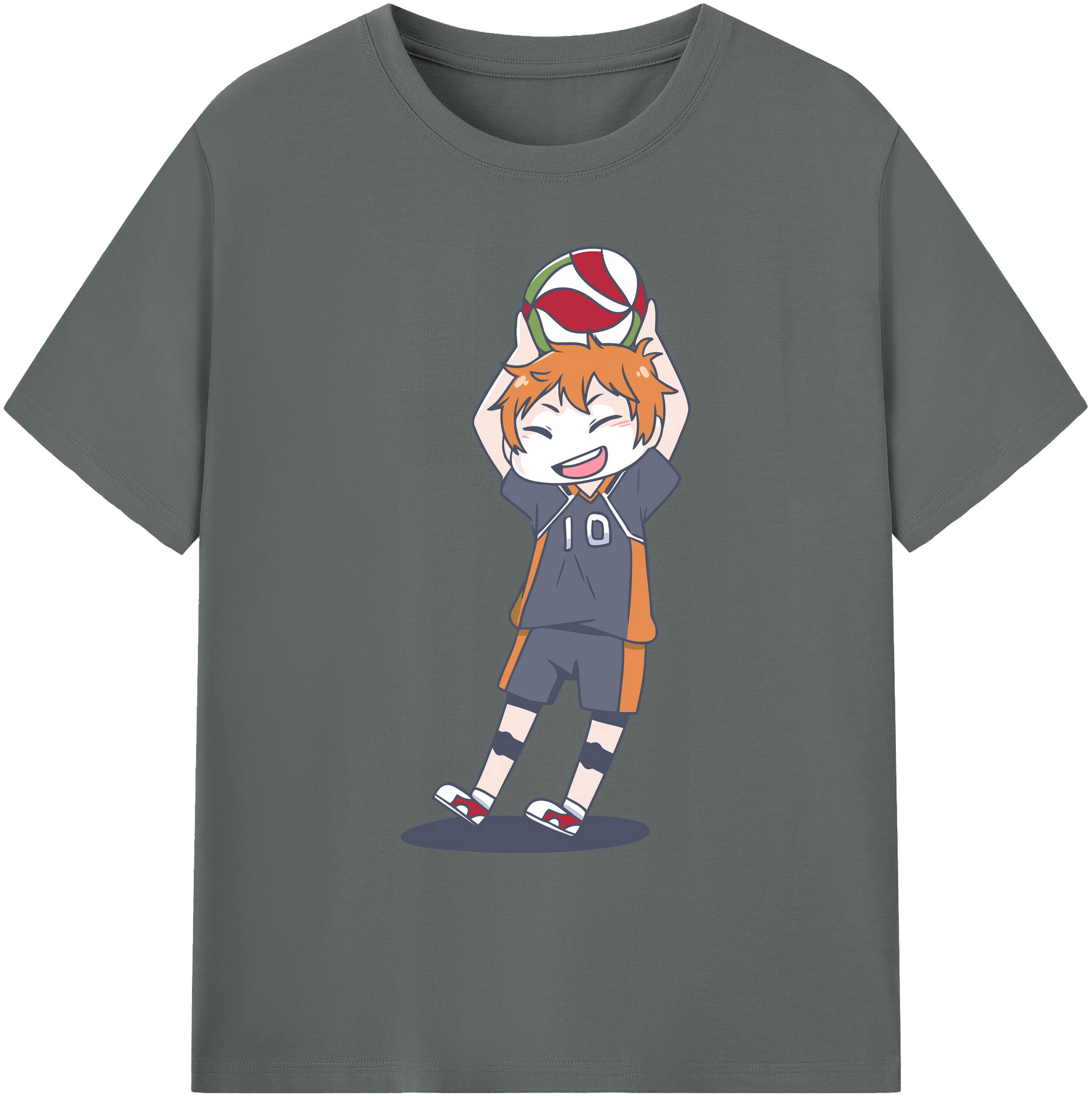 （画像用） ハイキュー!! Haikyu!! 綿100％ メンズ半袖Tシャツ｜肌触りやわらか＆通気性